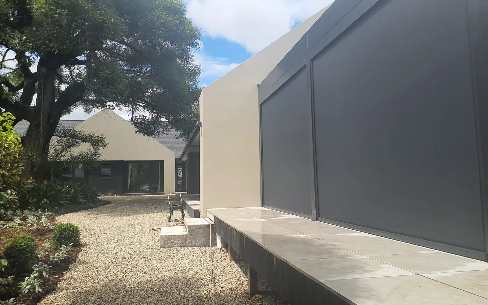 Commercial painting project